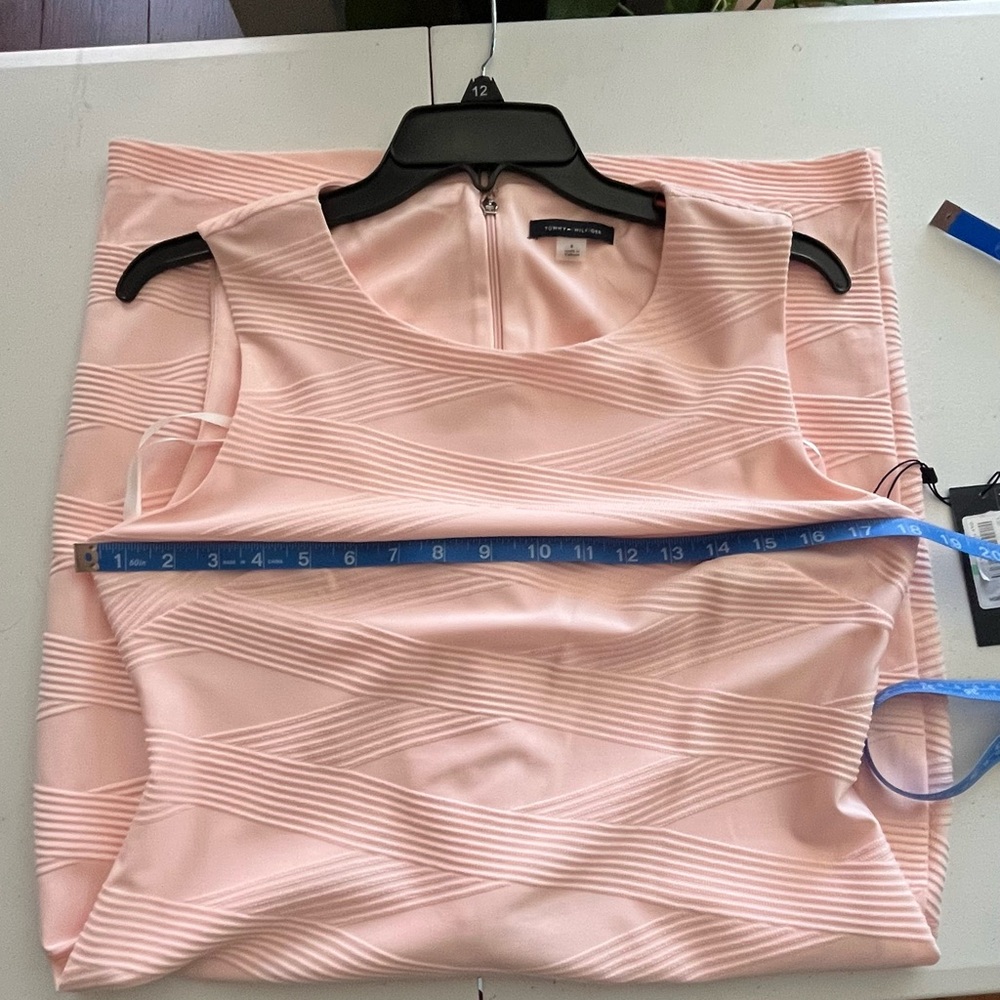 NWT Tommy Hilfiger Blush Pink Dress Size 8 - Picture 8 of 8